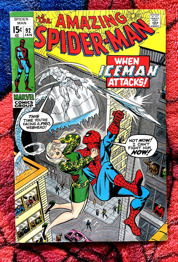 L'Amazing Spider-Man #92-Very Fine Marvel Silver Age
