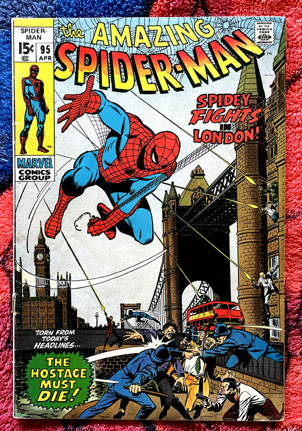 L'Amazing Spider-Man #95-Très bon Marvel Silver Age