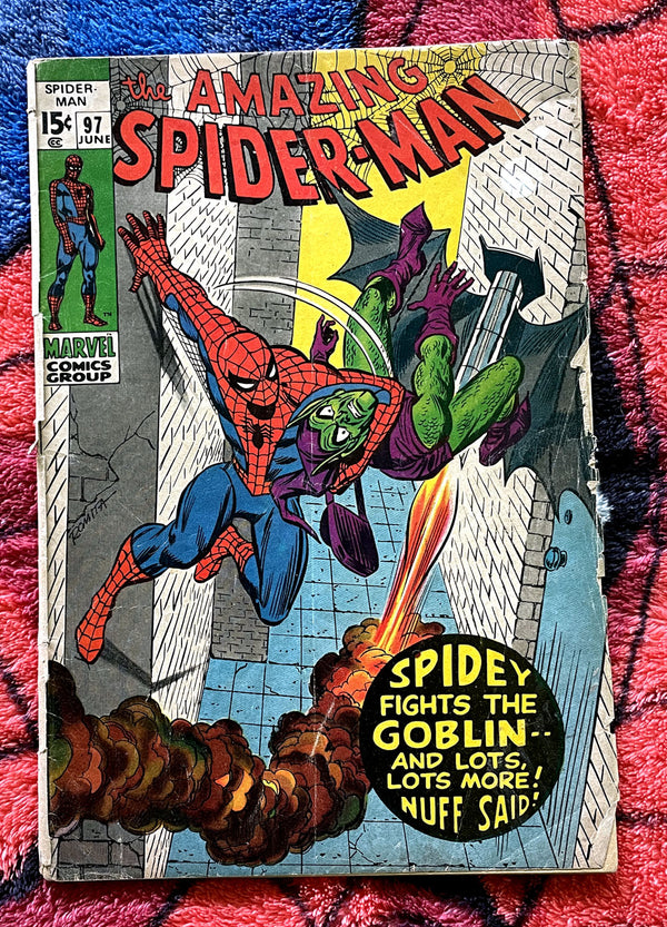 The Amazing Spider-Man #97- Good Marvel Silver Age