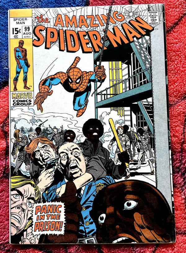 The Amazing Spider-Man #99 - Très bel âge d'argent Marvel