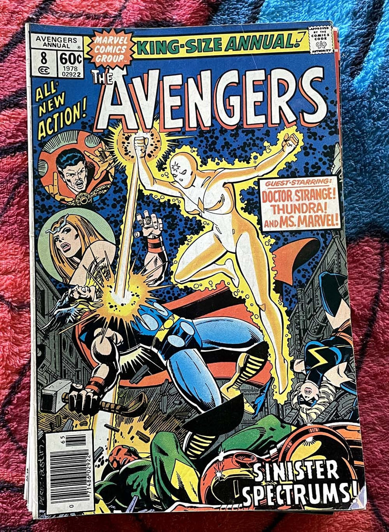 Avengers Annuals 8,9,11- 20,1998,1999,2001   VG-VF