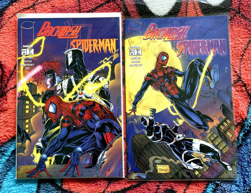 Ben Reilly Spider-Man 1-5 &Scarlet Spider Cyber war & Nightmare VF-NM full run