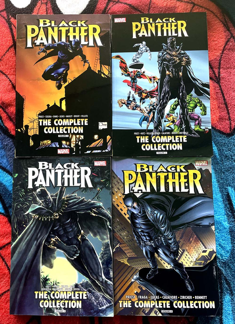 Black Panther-The Complete Collection Books 1,2,3 &amp; 4 Priest volume VF-NM