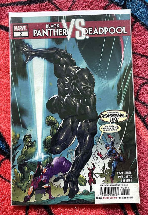 Black Panther contre Deadpool #2 VF-NM