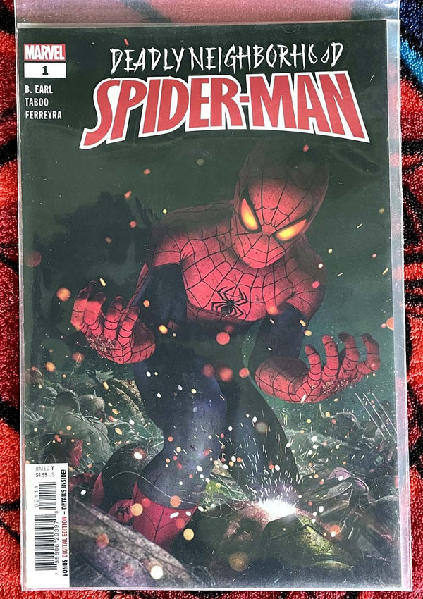Deadly Neighborhood Spider-Man #1-5/#1 variant NM