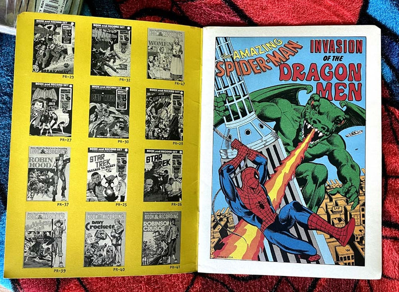 L'incroyable livre et record de Spider-Man Invasion of the Dragon Men-VF