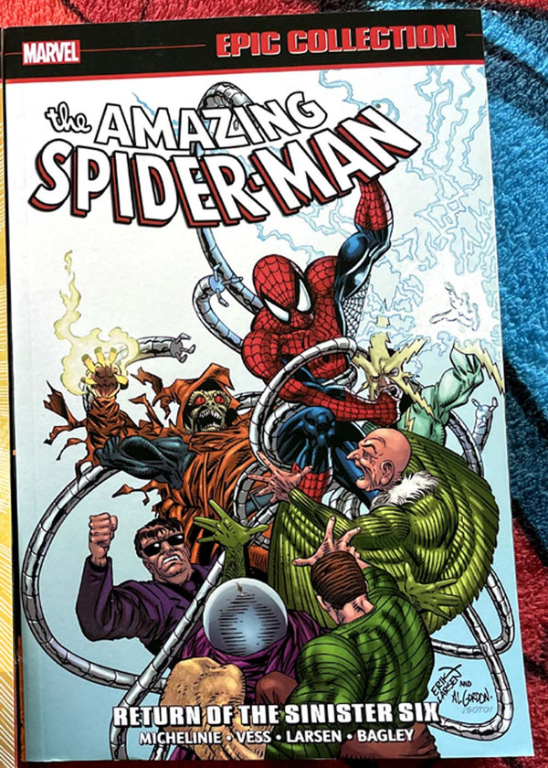 Collection épique Amazing Spider-Man #20 et 21 Aventures cosmiques/Sinister Six NM 