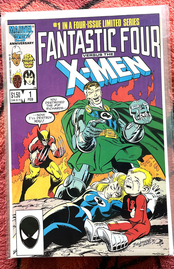 Fantastic Four  vs The X-Men #1-4 VF