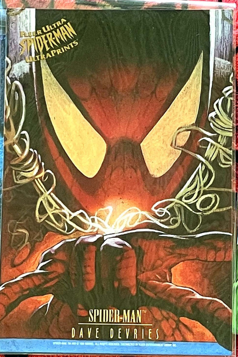 Fleer Ultra Spider-Man UltraPrints Set of 8 Plus Flair 95  NM