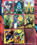 Spider-Man Gold Foil Signature Cards 85 card lot NM