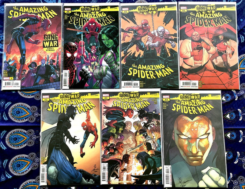 The Amazing Spider-Man Gang War NM complete 27 issue arc