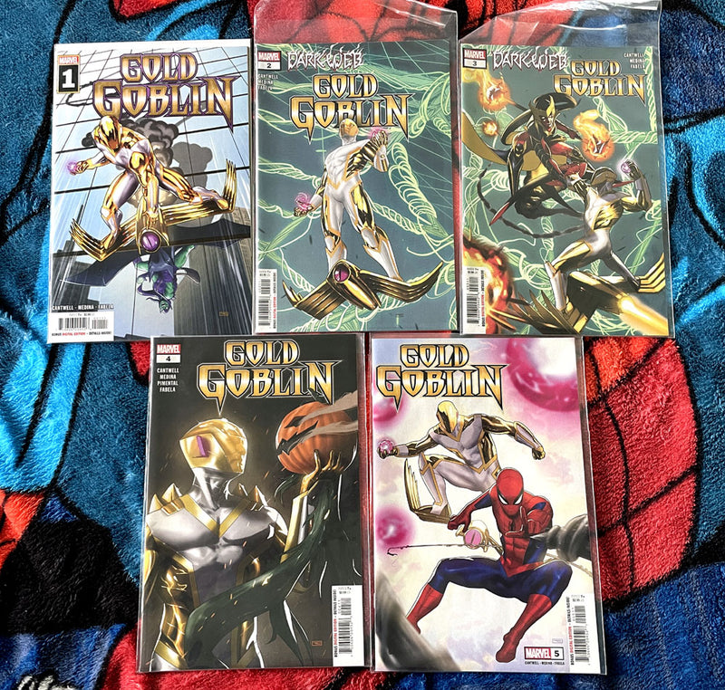 GOLD GOBLIN #1-5-Variante #1 NM lot complet