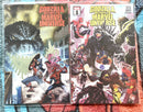 Godzilla destroys the Marvel universe #1-Gleason foil variant #1  VF-NM