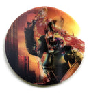 SPIDER-MAN 2001 MOVIE PROMO LENTICULAR STICKER SET OF 2 3D