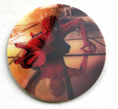 SPIDER-MAN 2001 MOVIE PROMO LENTICULAR STICKER SET OF 2 3D