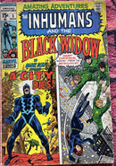 Inhuman Error Amazing Spider-Man-Inhumans-Capt. America VF-NM Amazing Adventures