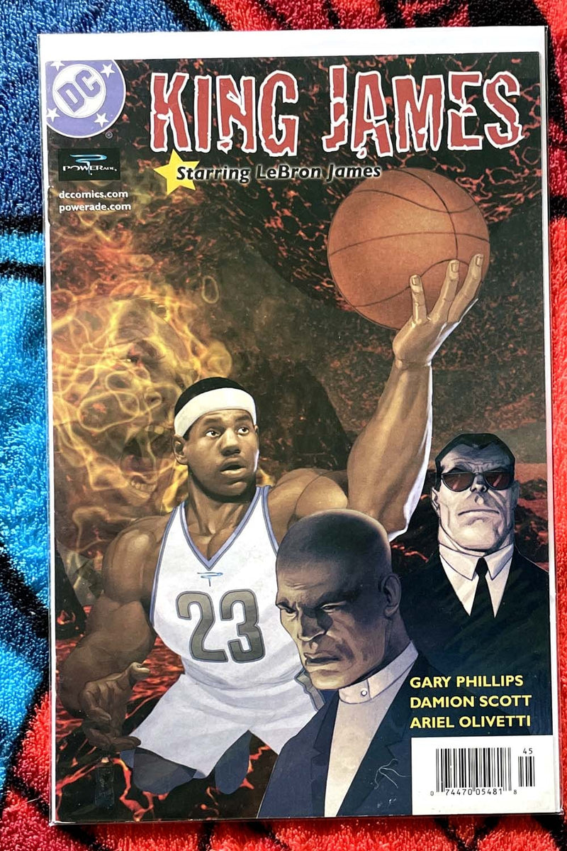 DC COMICS KING JAMES starring  LEBRON JAMES