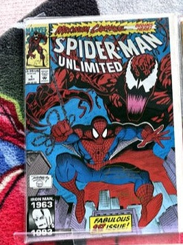 The Amazing Spider-Man -Maximum Carnage signé-COA NM