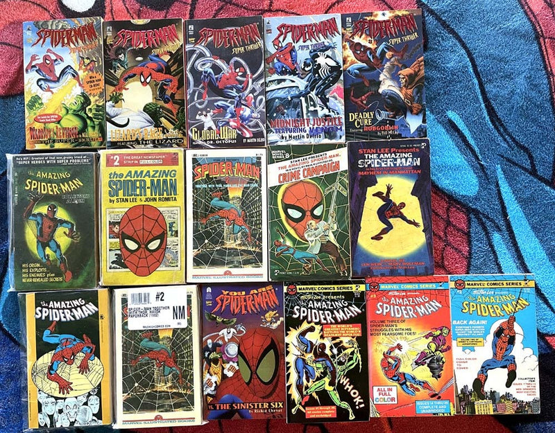 Amazing Spider-Man Pocket paperbacks/Thrillers/Novels