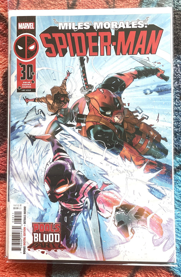 MILES MORALES: SPIDER-MAN (2025) #25-31 VF+ full run