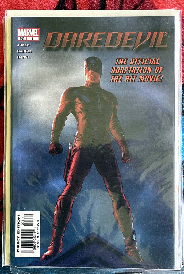 Movie Adaptation-Daredevil, Spider-Man,The Hulk & X-Men2 VF- NM