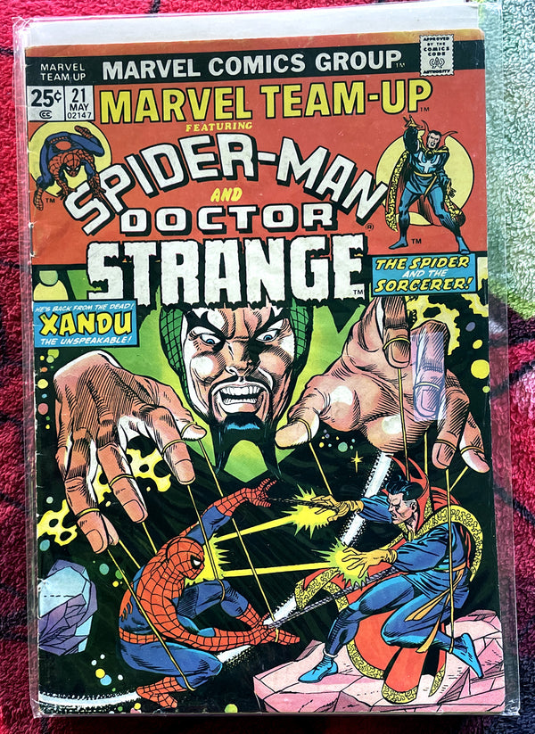 Marvel Team-Up  #21,50,76 Doctor Strange   F-VF