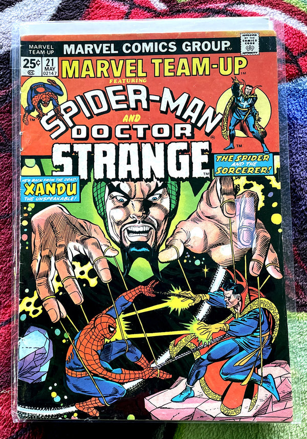 Marvel Team up #21,50,76 F-VF Dr. Strange