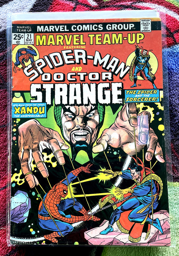 Marvel Team up #21,50,76  F-VF  Dr. Strange