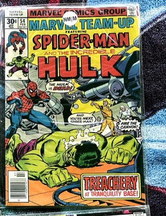 Marvel Team-Up #27,53,54,97,105,107,126 Lot F-VF Hulk