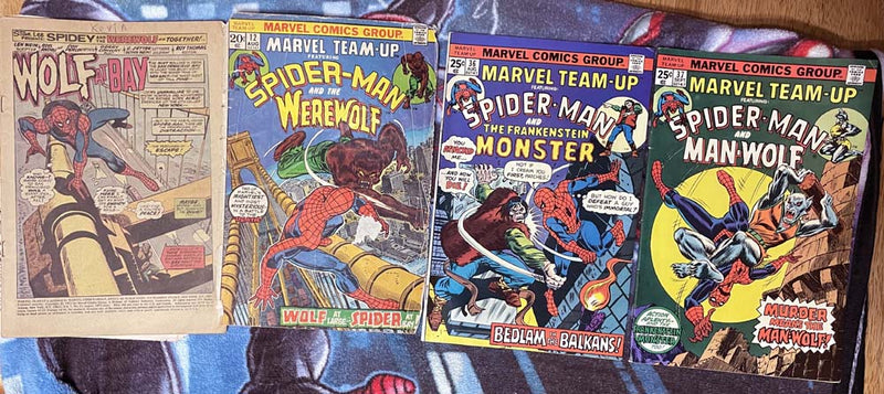 Marvel Team-Up (vol.1)#12 ,#36 & 37