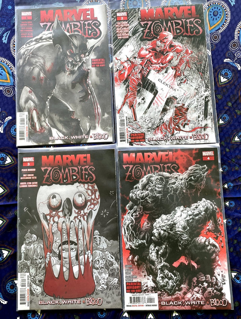 Marvel Zombies Black White & Blood