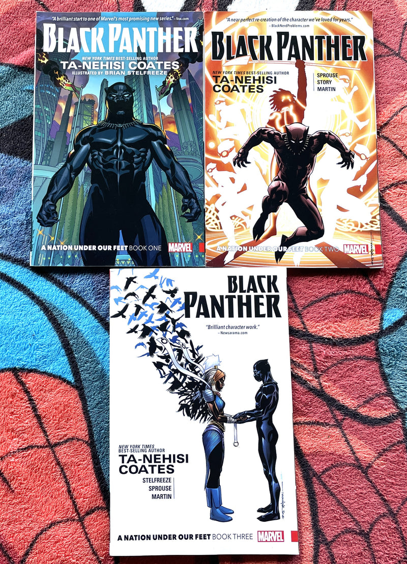 Black Panther Nation Under our Feet- books1, 2 & 3