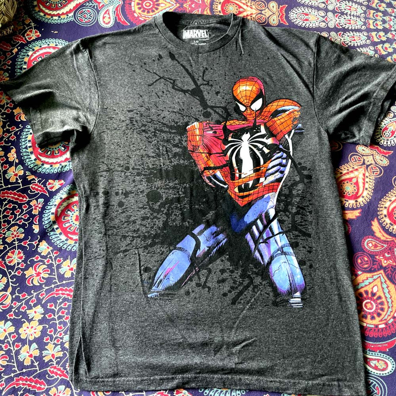 Vintage Spider Man Tee Shirt New Ways to Die  Large