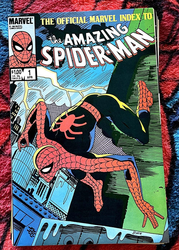 the Official Marvel Index to The Amazing Spider-Man #1-7 (NM)