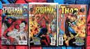 Peter Parker Spider-Man Vol. 2 #1,2,variant 2,Thor #8 Menace from Beyond VF-NM