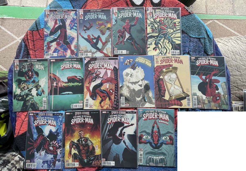 PETER PARKER: THE SPECTACULAR SPIDER-MAN # 1-6 + Legacy 297-313 FULL RUN + ANNUAL # 1  VF-NM