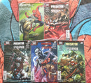 Predator vs Spider-Man #1-4,foil variant #1 VF-NM