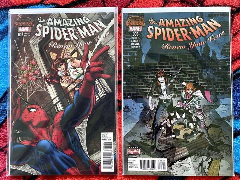 Amazing Spiderman Renew Your Vows Secret Wars