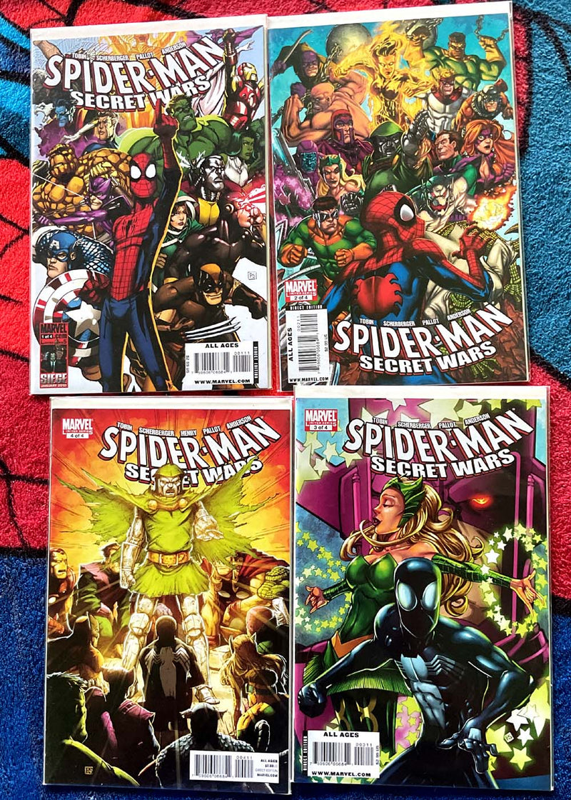 Spider-Man & the Secret Wars  NM complete lot