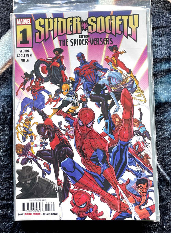 Spider Society Enter the Spider Versers #1-4 NM