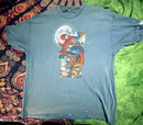 Classic Spider-Man full moon T shirt  Large