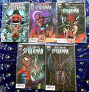 Spider-Man qui pique la colonne vertébrale 0,1,2,3 &amp;4 Lot complet VF+-NM