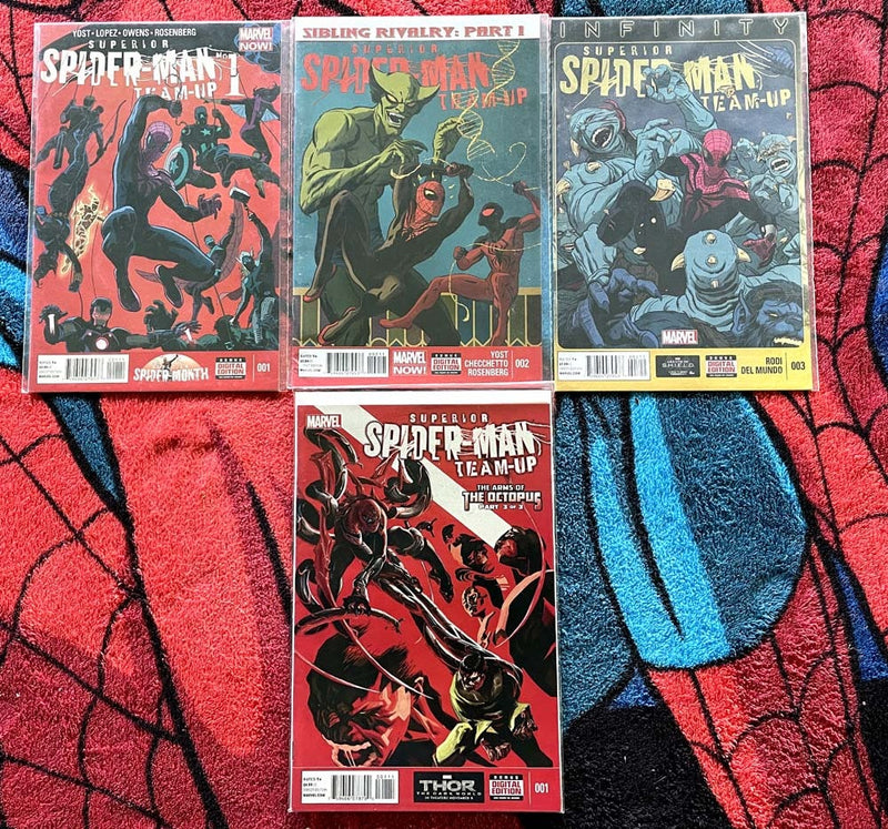 The Superior Spider-Man #1-3, Arms of the Octopus #1 VF-NM