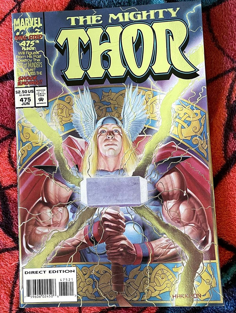 The Mighty Thor-The Thor War #1-4 VF-#475 embossed NM