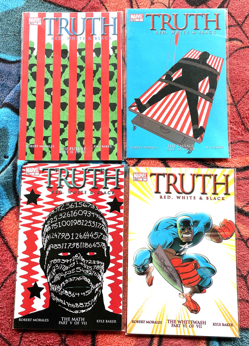 Capt. America- Truth-Red, White and Black