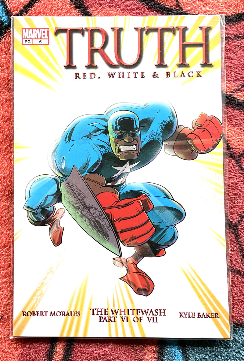 Capt. America- Truth-Red, White and Black