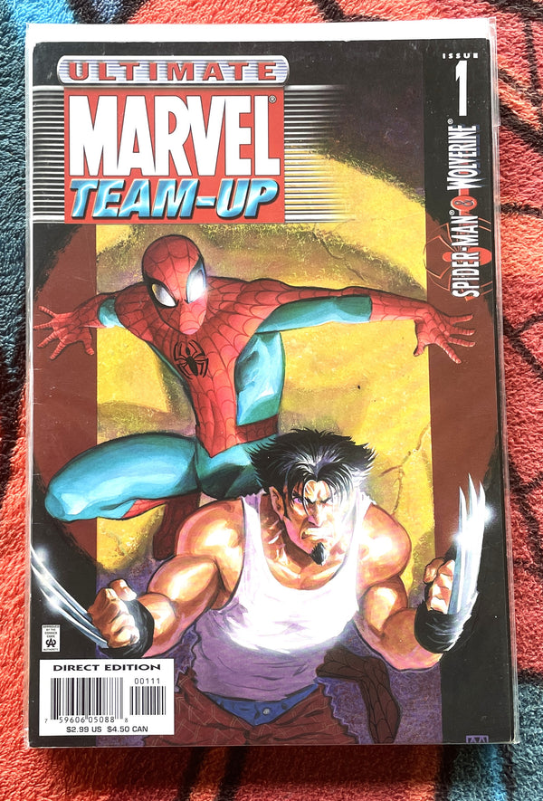 Ultimate Marvel Team Up #1,2,3 & 5 VF-NM