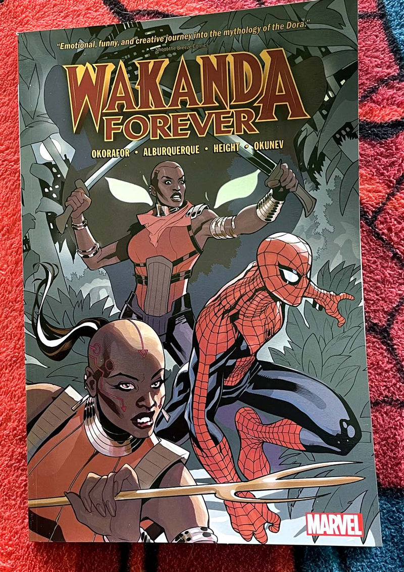 World of Wakanda &amp; Wakanda Forever échangent des livres de poche VF-NM