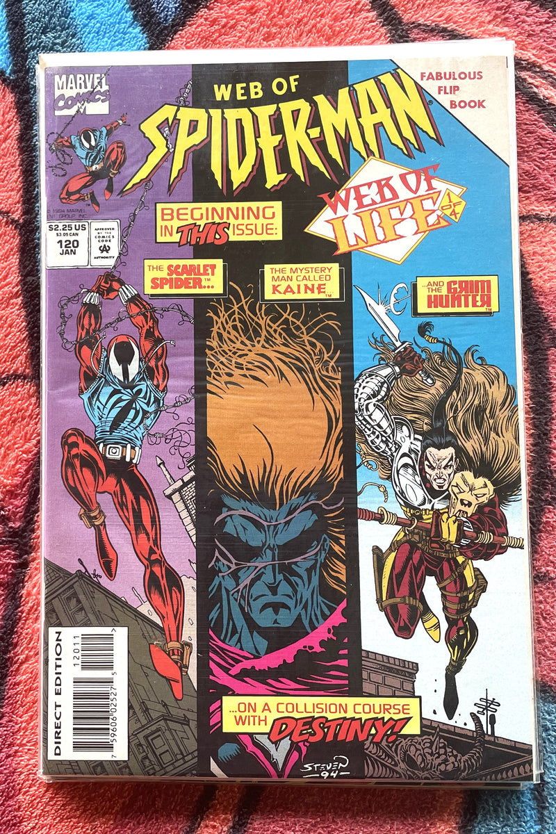 WEB OF LIFE #1-4 - WEB OF SPIDER-MAN #120-121 & Spider-Man #54-55  VF-NM