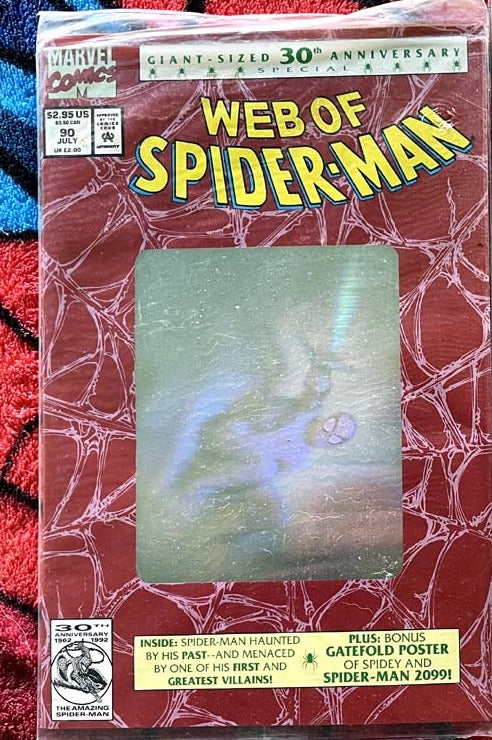 Web of Spider-Man #90 1st and 2nd print VF-NM